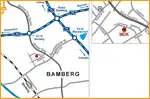 Anfahrtsskizze (335) Bamberg