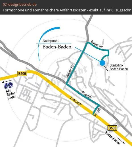(108) Anfahrtsskizze Baden-Baden