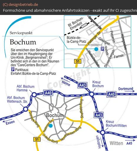 (123) Anfahrtsskizze Bochum