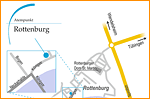 Anfahrtsskizze Rottenburg von Essener Webdesign-Agentur