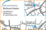 Essener Webdesign-Agentur entwickelt weitere Anfahrtsskizze Bochum Linden für Löwenstein Medical GmbH & Co. KG