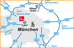 Abmahnsichere Anfahrtsskizze München für GXP Engaged Auditing Services von Werbeagentur in Essen (designbetrieb)