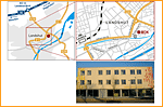 Individueller Lageplan mit Wegbeschreibung Landshut Alte Regensburger Straße (Übersichtskarte und Detailskizze) für MDK Bayern von Werbeagentur designbetrieb aus Essen