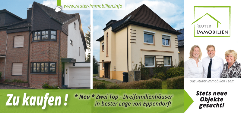 Reuter Immobilien setzt auf neue Werbe-Postwurfsendung über die zu verkaufenden zwei Top - Dreifamilienhäuser in bester Lage von Eppendorf! Reuter Immobilien setzt auf neue Werbe-Postwurfsendung über die zu verkaufenden zwei Top - Dreifamilienhäuser in bester Lage von Eppendorf!