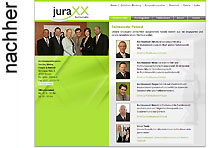 juraXX Essen Rechtsanwaltskanzlei erhältt neue Webseite von designbetrieb aus Essen: www.juraxx-essen.de