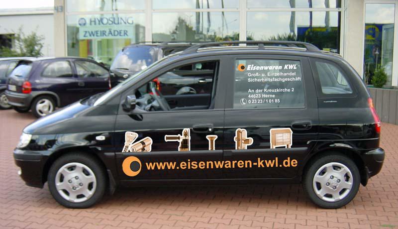 KFZ-Beschriftung / Fahrzeugbecshriftung / Fensterfolierung 205 