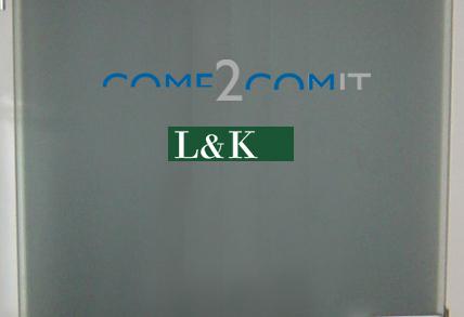 Kfz-Beschriftung-Schaufensterbeschriftung (210) für L&K GmbH