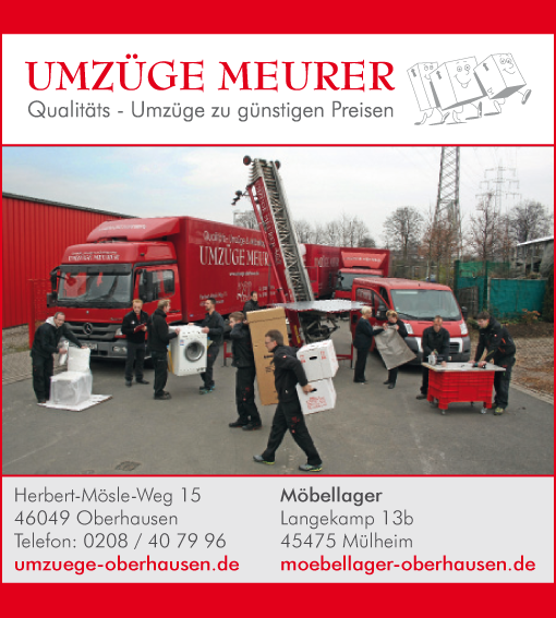 Anzeigen (305) für Umzüge Meurer e.K.