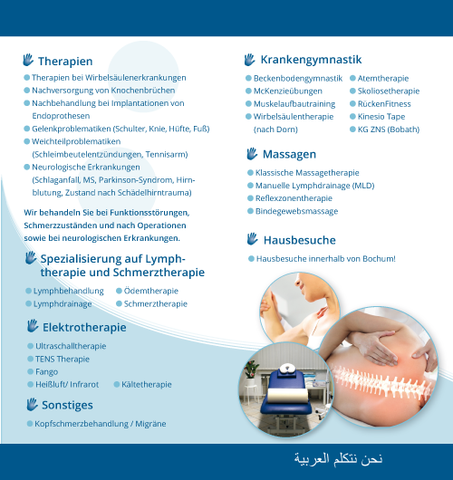 Faltblätter erstellen Beispiel physiotherapie-mansoureh-k-