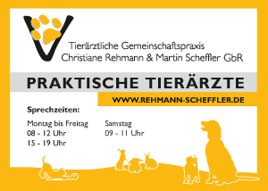 Schilder für Tierärztliche Gemeinschaftspraxis Christiane Rehmann & Martin Scheffler GbR