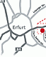 News Webdesign-Agentur aus Essen erstellt eineindividuelle und abmahnsichere  Anfahrtsskizze Erfurt für das AUDI Zentrum Erfurt