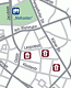 News Webdesign-Agentur in Essen erstellt abmahnsichere und CI-konforme Anfahrtsskizze / Übersichtsplan Düsseldorf für eine Hochzeitsgesellschaft