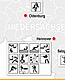 News Werbeagentur designbetrieb aus Essen entwickelt eine individuelle Infografik mit den Bundesstützpunkten und DOSB-Schwerpunktsetzungen in Niedersachsen für den LandesSportBund Niedersachsen e.V.