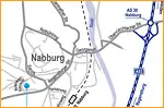 Anfahrtsskizze (242) Nabburg
