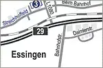 Anfahrtsskizze (377) Essingen Streichhoffeld