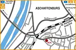 Anfahrtsskizze (408) Aschaffenburg