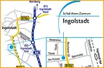 Anfahrtsskizze (409) Ingolstadt (Am Pulverl)