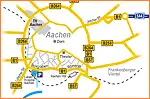 Anfahrtsskizze (44) Aachen