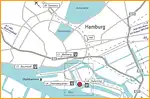 Anfahrtsskizze (609) Hamburg (Übersichtskarte) AURETAS family trust GmbH