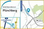 Anfahrtsskizze (633) Münchberg Schlaf-Atem-Zentrum | Löwenstein Medical GmbH & Co. KG