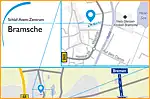 Anfahrtsskizze (635) Bramsche Schlaf-Atem-Zentrum | Löwenstein Medical GmbH & Co. KG