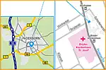 Anfahrtsskizze (743) Paderborn Husener Straße Schlaf-Atem-Zentrum | Löwenstein Medical GmbH & Co. KG