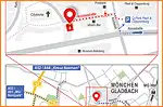 Anfahrtsskizze (783) Mönchengladbach Innenstadt | Ästhetische Medizin Magdalena Nadurska