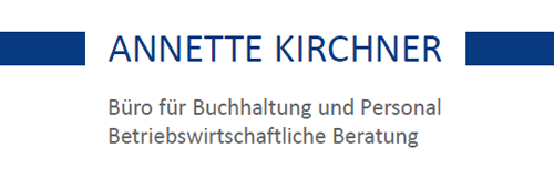 Logo gestalten lassen - Buchaltung Annette Kirchner / Logo-Design Essen