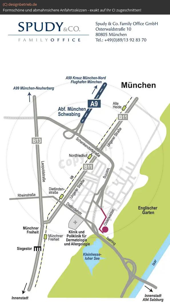 (156) Anfahrtsskizze München