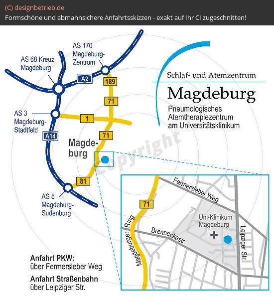 (162) Anfahrtsskizze Magdeburg