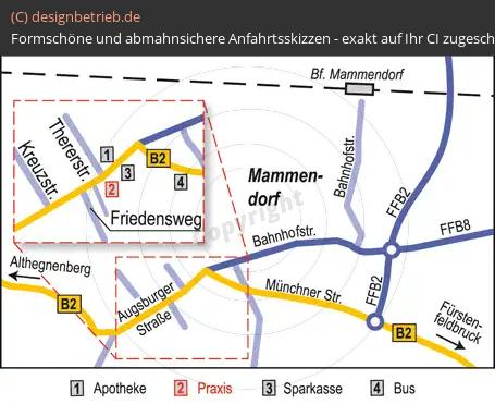 (174) Anfahrtsskizze Mammendorf