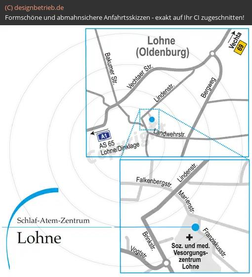 Anfahrtsskizze Lohne Löwenstein Medical GmbH & Co. KG
