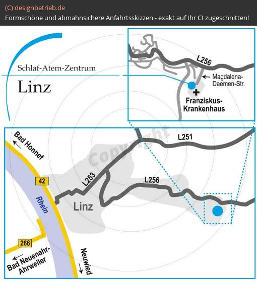 (233) Anfahrtsskizze Linz