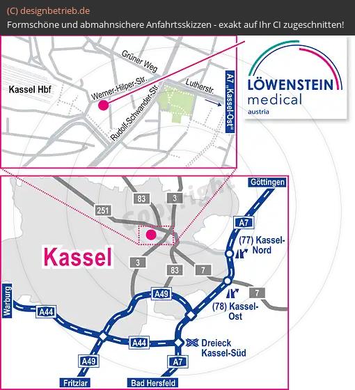 (582) Anfahrtsskizze Kassel