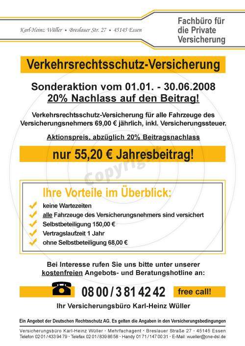 Flyer gestalten Vorderseite Beispiel Runa Kramer