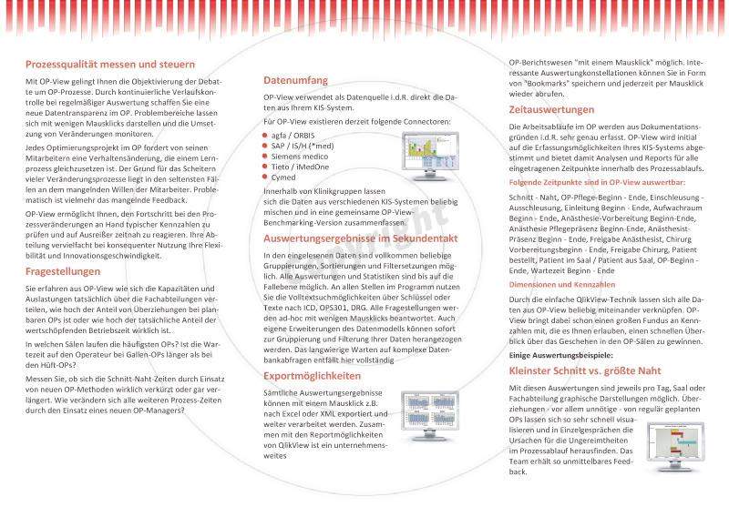 Faltblatt gestalten Innenseiten Beispiel Transact - Gesellschaft für Software & Analyse mbH