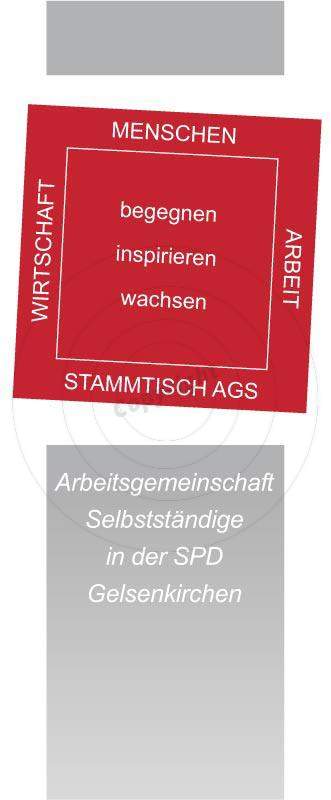 Roll-Ups / Displays gestalten Beispiel E.-M. S.