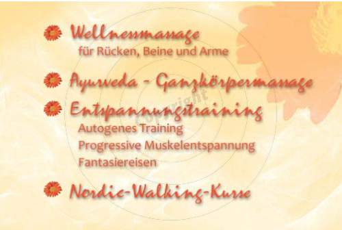 Visitenkarte gestalten Beispiel Rückseite Valerie Köhler