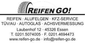 Werbeartikel und diverse Printmedien gestalten Beispiel Reifen GO!