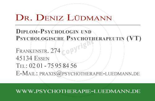 Werbeartikel und diverse Printmedien gestalten Beispiel Dr. D. Lüdmann