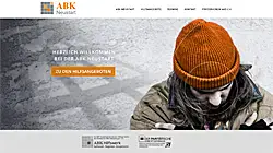 abk-neustart.de
 - mobile first / mobile friendly
 - PHP-basiert
 - Responsive Webdesign
 - WordPress
 - Individuelles Screendesign
 - Corporate Design-Entwicklung
- Webseite erstellt von "Webdesign Essen" (designbetrieb)