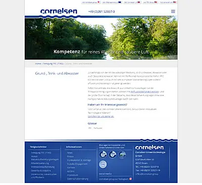 Webagentur Essen launcht cornelsen.group