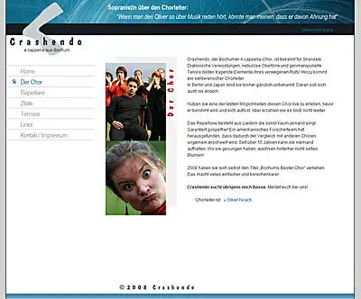 Webagentur Essen launcht www.crashendo.de