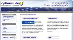 www.optimum-direkt.de
 - Individuelles Screendesign
 - PHP-basiert
 - MYSQL-Datenbank gestützt
 - Content Management System CMS
- Webseite erstellt von "Webagentur Essen" (designbetrieb)