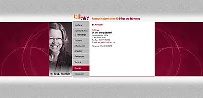 Webagentur Essen launcht www.talkcare.de